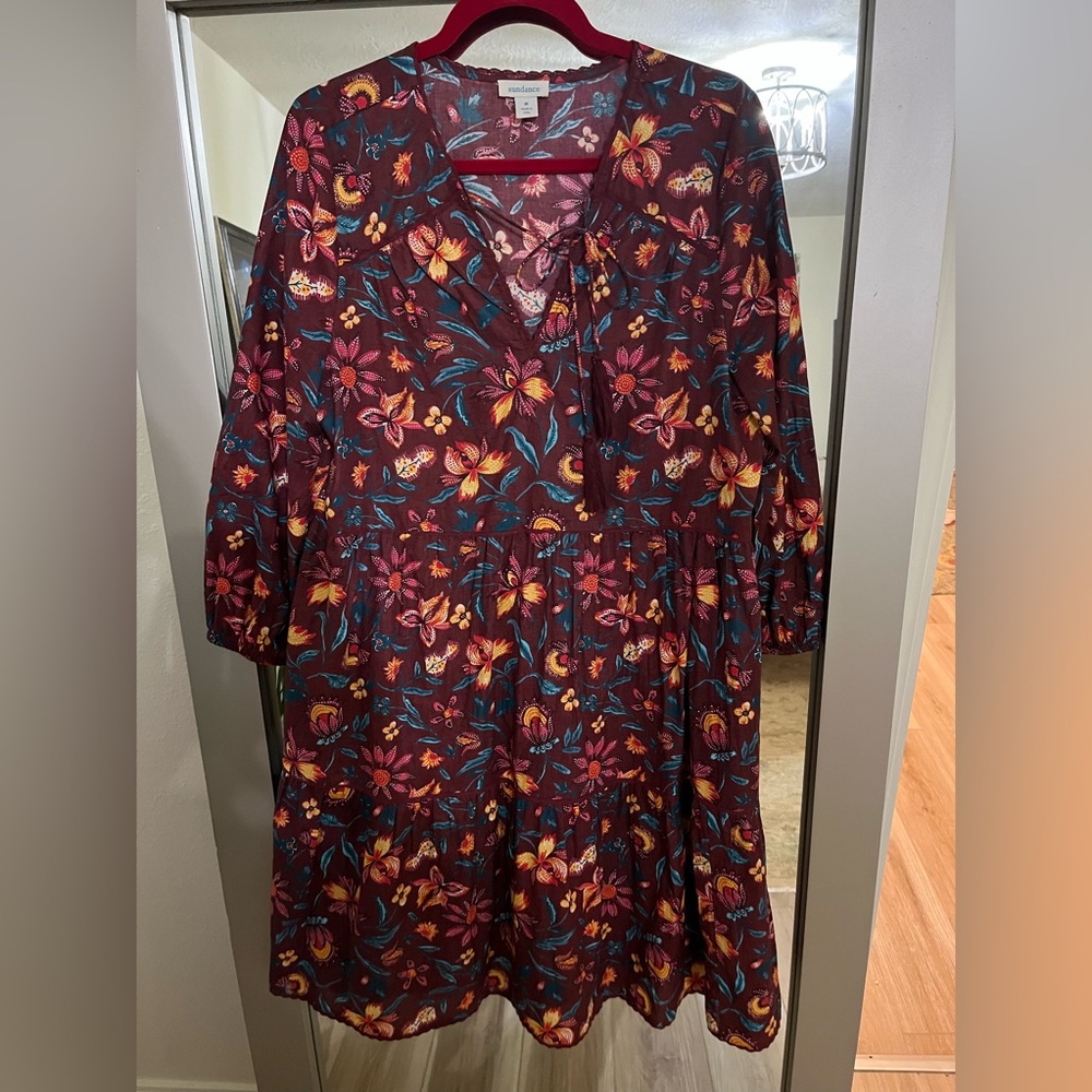 Sundance (Robert Redford brand) cotton dress. Medium.